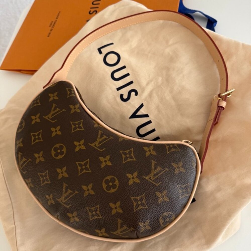 Louis Vuitton Croissant PM (new vachetta leather)